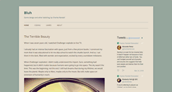 Desktop Screenshot of bluh.org